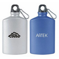 20 Oz. Aluminum Canteen with Carabiner - Silver or Blue